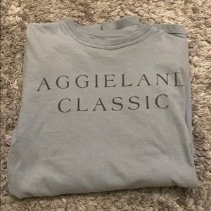 Oversized long sleeve shirt